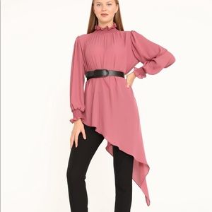 Fashion High and Low Blouse